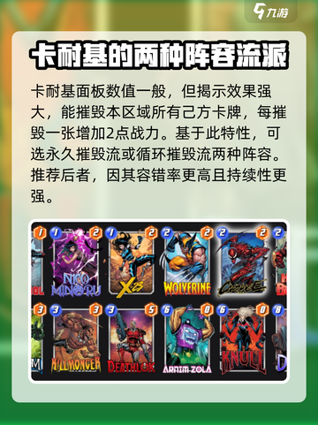 漫威终极逆转卡耐基阵容大全介绍截图2