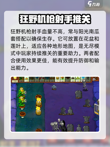 植物大战僵尸🔥机枪豌豆输出爆表！杂交版使用攻略来啦～截图4