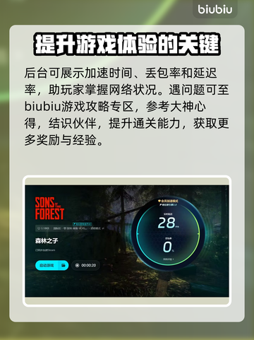 森林之子🔥闪退解决+加速器推荐🚀截图5