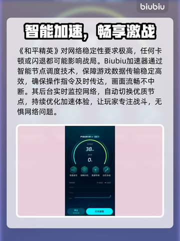🎮和平精英闪退救星！加速器推荐来啦！截图4