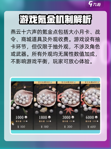 燕云十六声💰不充钱不点卡，真相让人震惊！🔥截图3