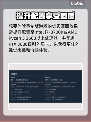 🎮《合金装备3重制版》配置曝光！截图3