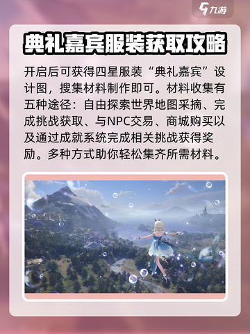 无限暖暖🔥四星典礼嘉宾获取攻略🎉截图3