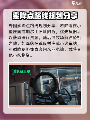 三角洲行动🔥长弓溪谷地图详解与路线规划攻略！🚀截图7