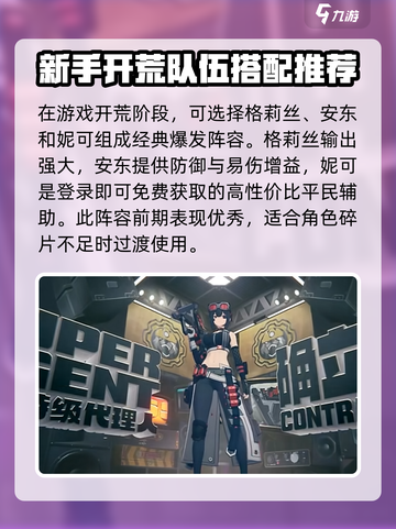 绝区零🔥开荒队搭配推荐，最强阵容等你来选！截图2