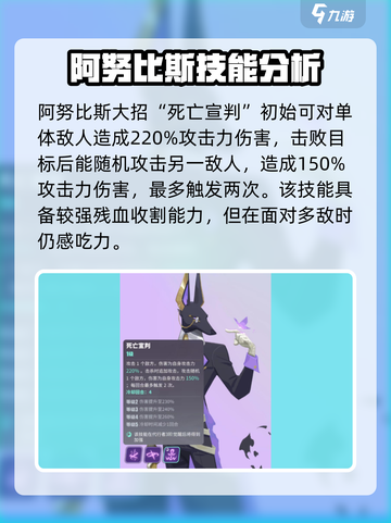 众神派对🔥阿努比斯狗头技能全解析🎉截图4