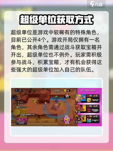 爆裂小队超级单位如何获取介绍截图2