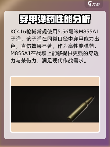 萤火突击KC416子弹选择🔥带你轻松上分！游戏必备💡截图2