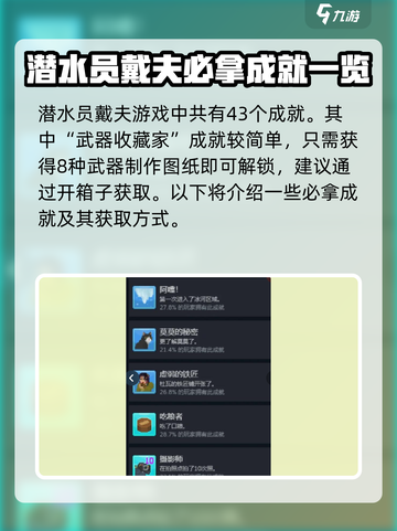 潜水员戴夫全成就🔥手游玩家必看🎉截图2