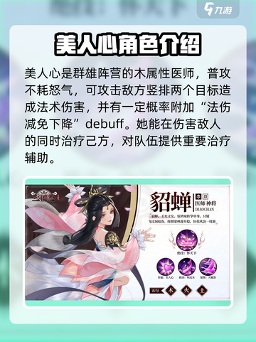 三国志异闻录🔥貂蝉技能玩法大揭秘！✨截图2