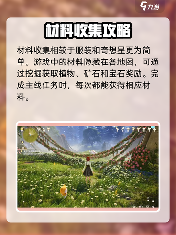 《无限暖暖》材料大公开！快速获取秘籍🔥截图4