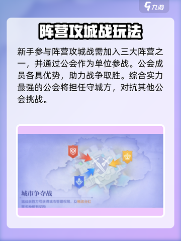悠星大陆阵营攻城战🔥玩法规则全解析！截图2