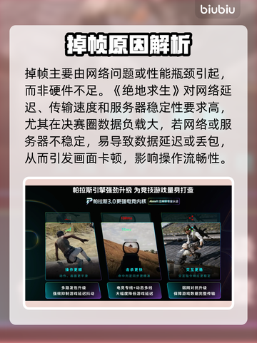 💥吃鸡决赛圈掉帧？速用加速器拯救游戏体验！🎮截图2
