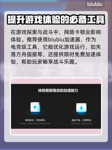 失落方舟⚡加速工具推荐，玩游戏必备！🔥截图3