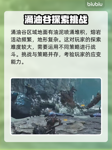 怪物猎人：荒野涌油谷生态大揭秘🔥截图2