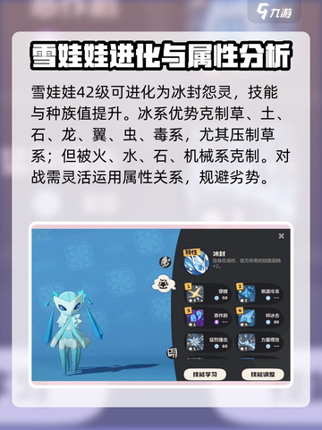 洛克王国世界雪娃娃技能搭配玩法介绍截图2