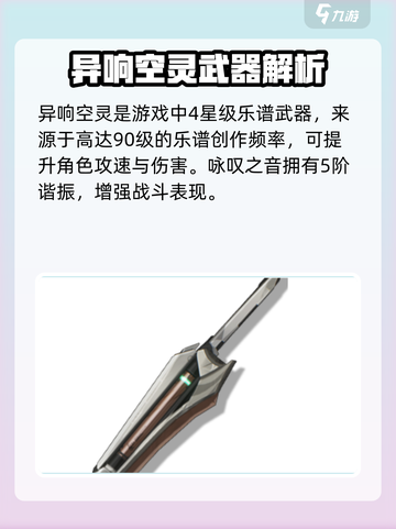 原神🔥鸣潮异响空灵武器最佳搭配🙋角色推荐✨截图2