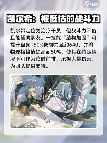 明日方舟终末地凯希尔怎么样介绍截图3