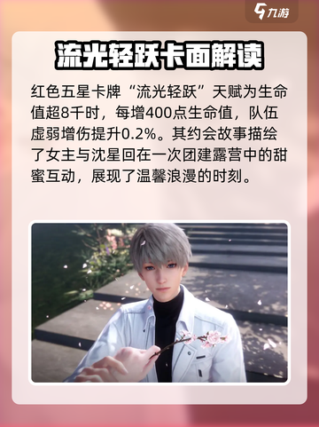 恋与深空沈星回卡牌有哪些介绍截图2