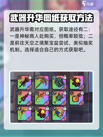 英勇之地🔥武器升华攻略，手游玩家必看！截图3