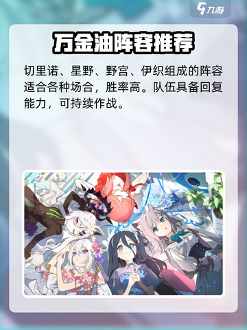 蔚蓝档案战场阵型怎样搭配介绍截图2