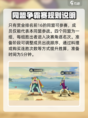航海王壮志雄心公会系统怎么玩介绍截图4