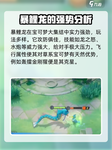 宝可梦大集结：暴鲤龙🔥超强玩法揭秘！截图4