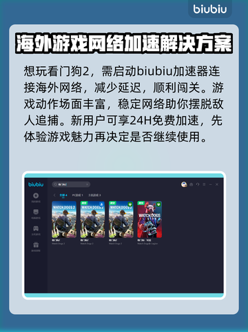 看门狗2🔥免费加速器推荐，玩游戏必备！截图3