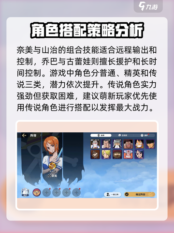 航海王壮志雄心新手搭配阵容分享介绍截图4