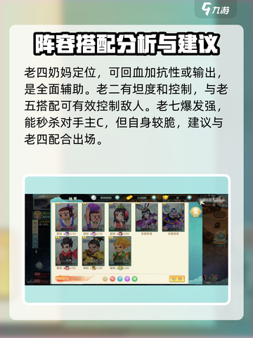 葫芦娃奇幻世界🔥最强阵容搭配秘籍🎉截图4