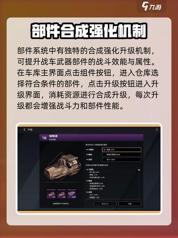 创世战车⚡部件升级秘籍🔥车主必看！截图2