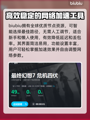 最终幻想7危机四伏⚡加速器效果大比拼🔥截图3