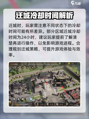 三国谋定天下🔥迁城冷却与条件全解析！截图3