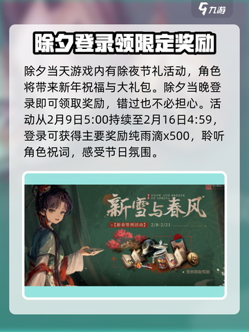 重返未来1999新春活动介绍介绍截图5