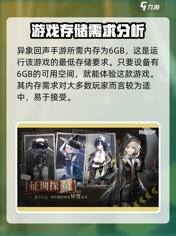 异象回声多少内存介绍截图2