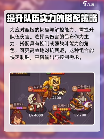 咸鱼之王7010甄姬🔥超强阵容曝光，轻松通关不是梦！截图3