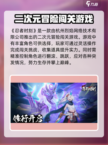 忍者时刻🔥：揭秘哪家公司打造这款超神游戏⚡截图2