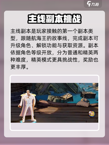 航海王壮志雄心副本怎么玩介绍截图2