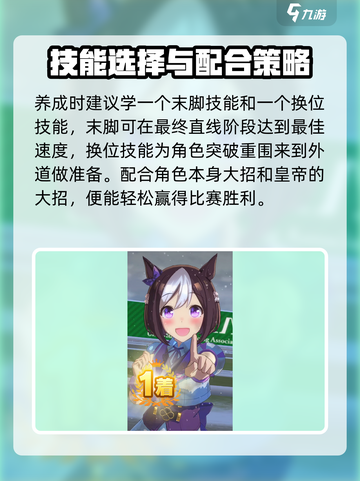 闪耀优俊少女特别周培育攻略介绍截图5