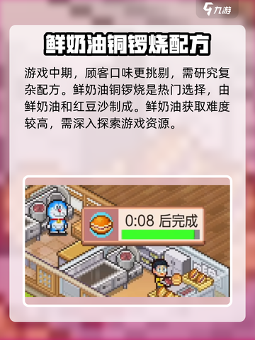 哆啦A梦的铜锣烧店物语🔥必胜配方大全来啦！截图4