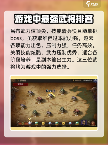 三国诛将录武将选择推荐介绍截图2