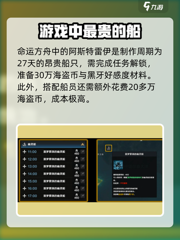 命运方舟船只系统介绍介绍截图6