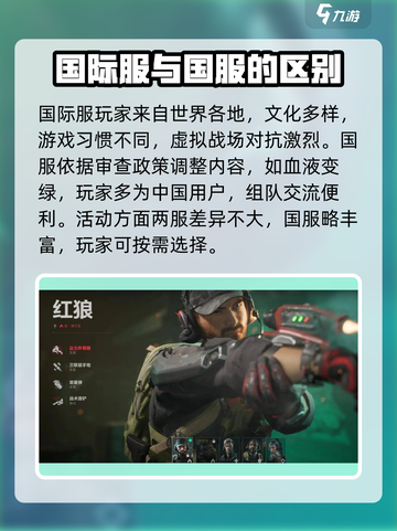 三角洲行动国服和国际服的区别介绍截图3