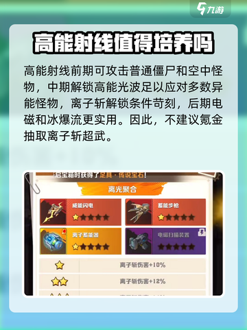 向僵尸开炮高能射线超武技能介绍介绍截图3