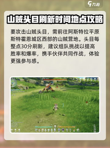 星痕共鸣山贼头目怎么打介绍截图2
