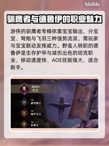 最后纪元🔥新手必看！职业选择全攻略🎮截图3