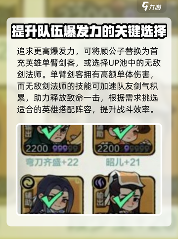 王者荣耀：小小英雄阵容搭配🔥最强攻略🎉截图3