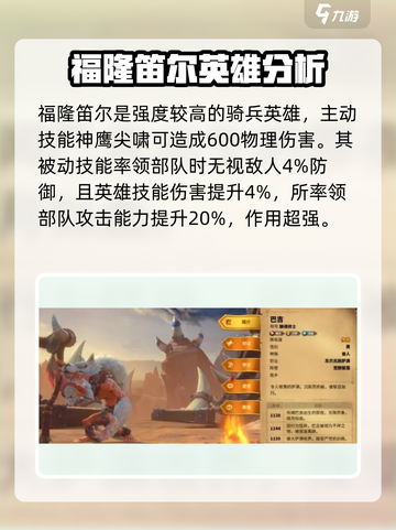万龙觉醒英雄强度一览 万龙觉醒英雄强度解析介绍截图3