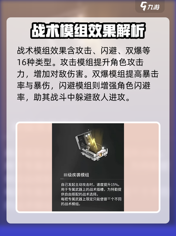 银河境界线战术模组有哪些介绍截图3