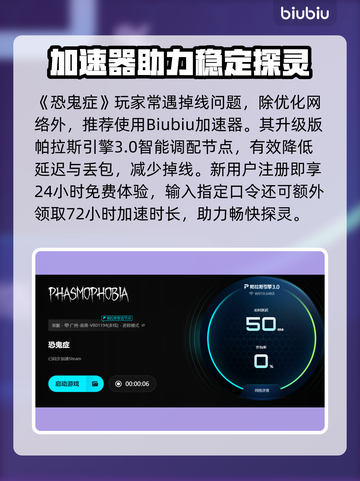 🎮恐鬼症掉线太坑？加速器推荐拯救你！截图5